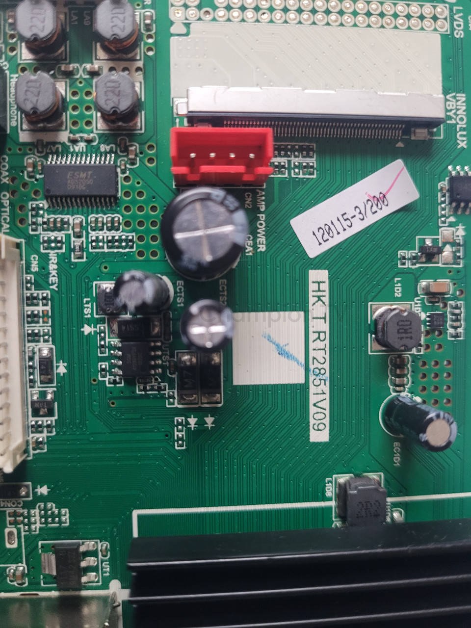 Системна плата Kivi 65U800BU 515Y28510M02 HK.T.RT2851V09 65" mainboard, вживана
