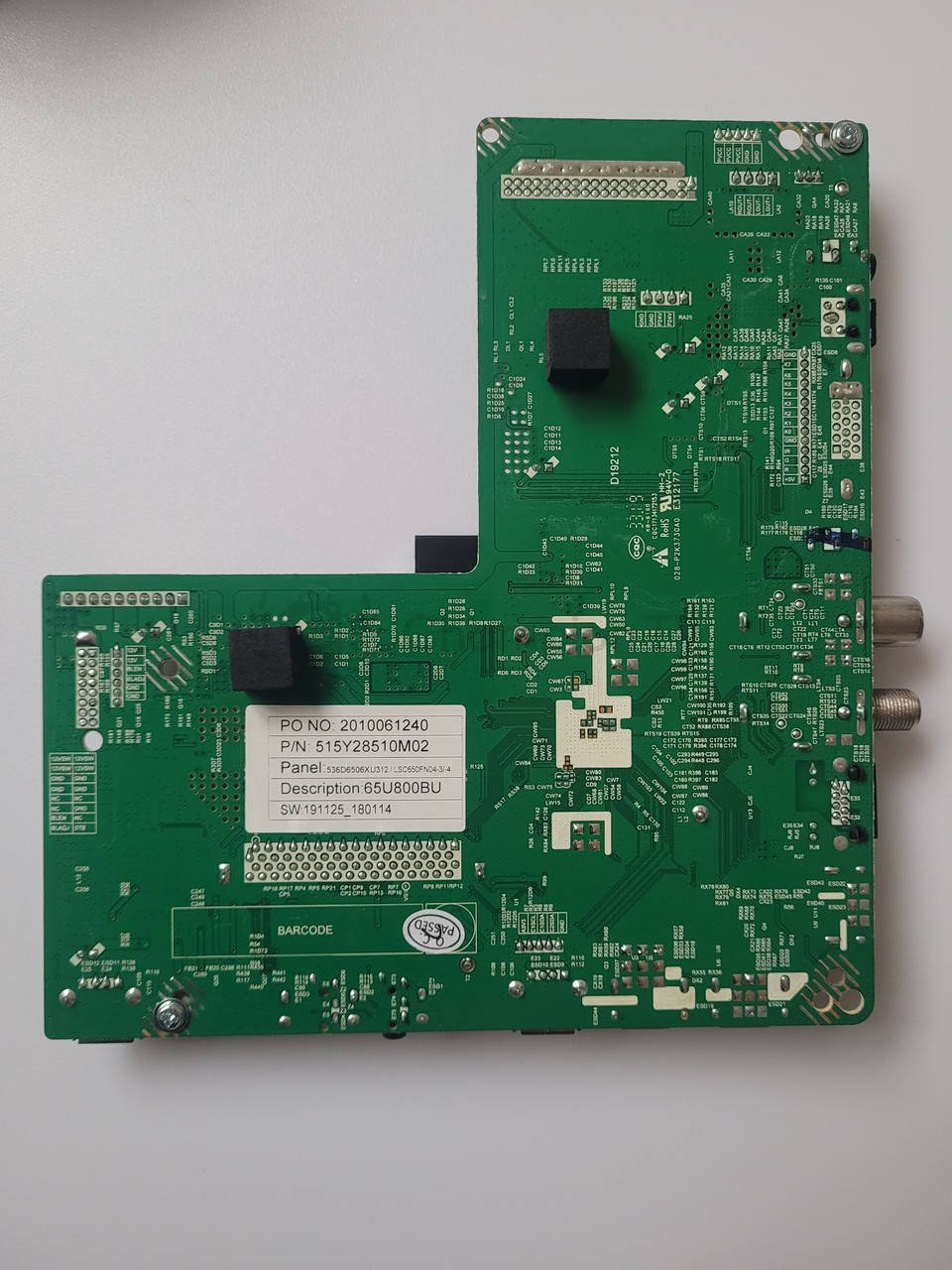 Системна плата Kivi 65U800BU 515Y28510M02 HK.T.RT2851V09 65" mainboard, вживана