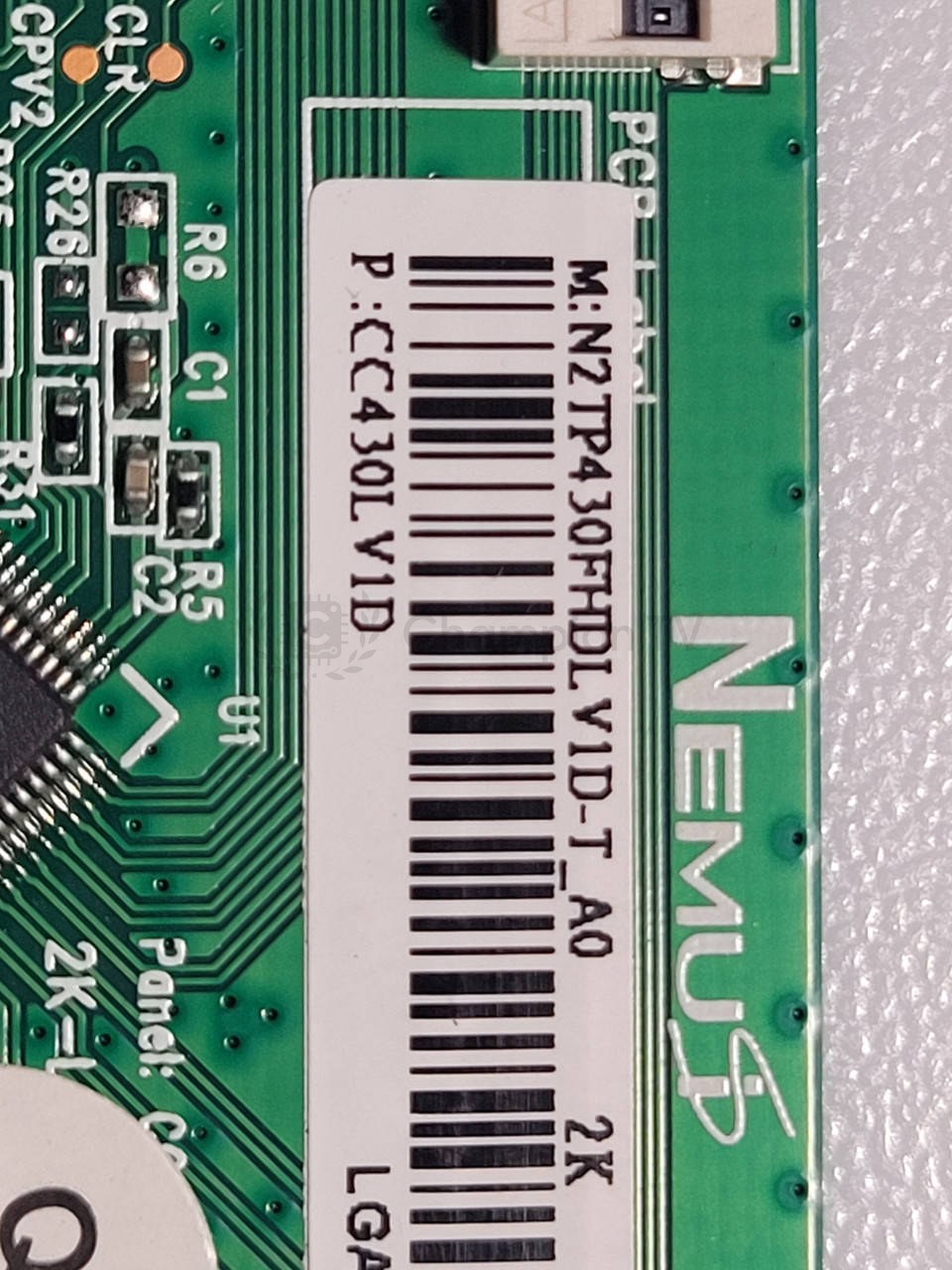T-con тикон LG MN2TP430FHDLV1D-T для Nemu 43X1 43A5 LE43A51J/V31 (43 дюйм) плата матриці, новий