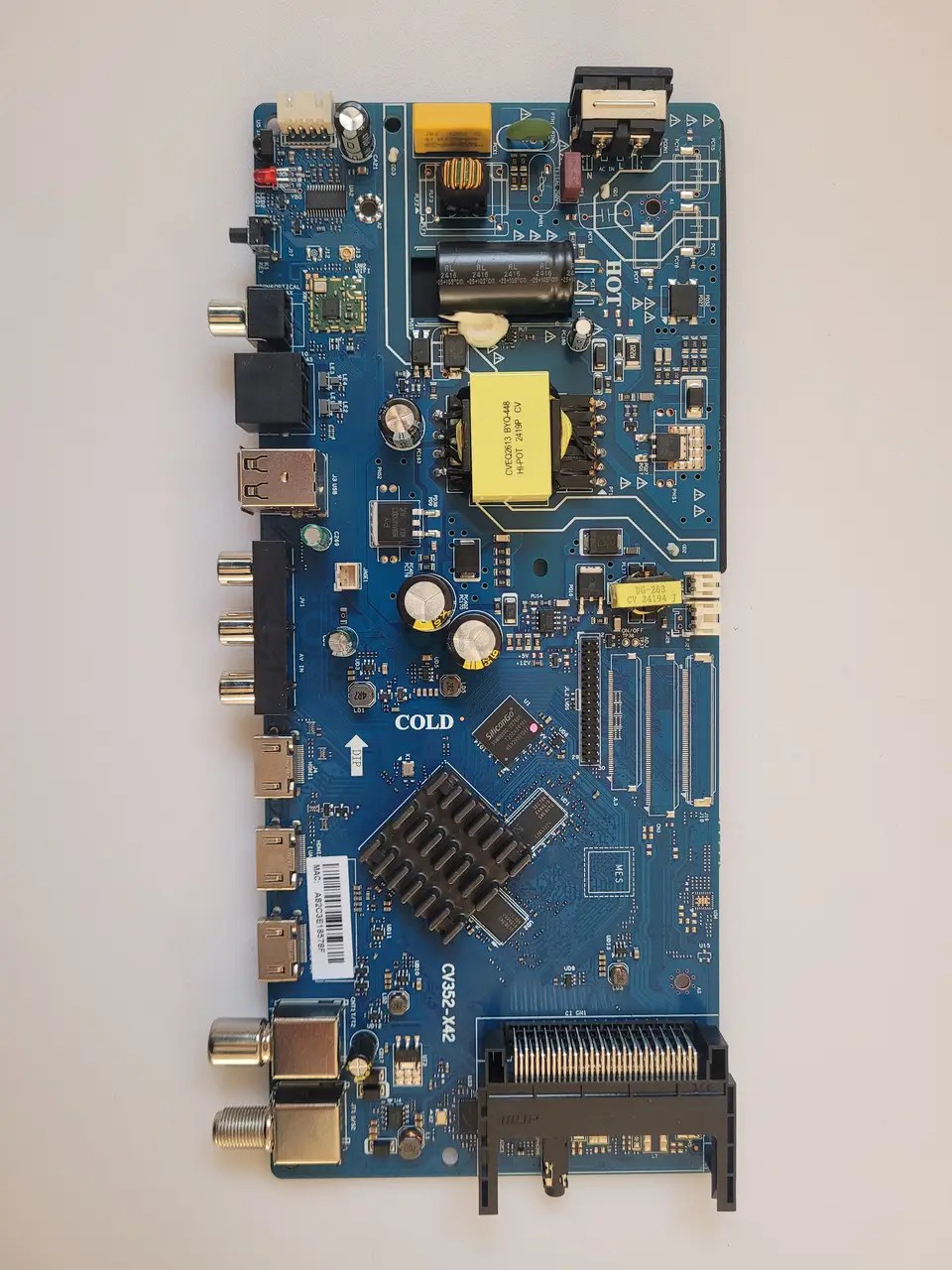 Системна плата (mainboard) CV352-X42 для LED телевізорів 43-65 дюйм, нова
