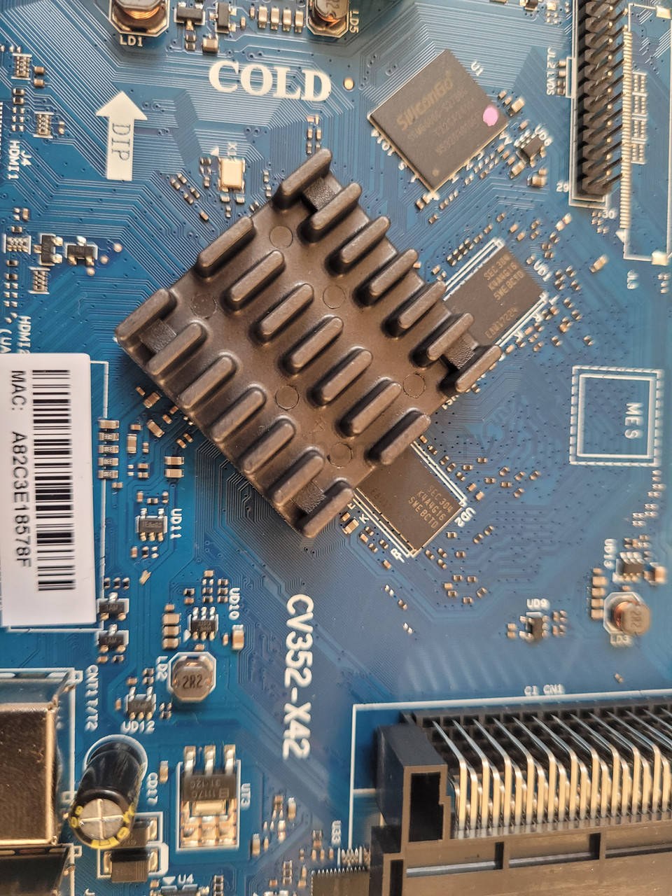 Системна плата (mainboard) CV352-X42 для LED телевізорів 43-65 дюйм, нова
