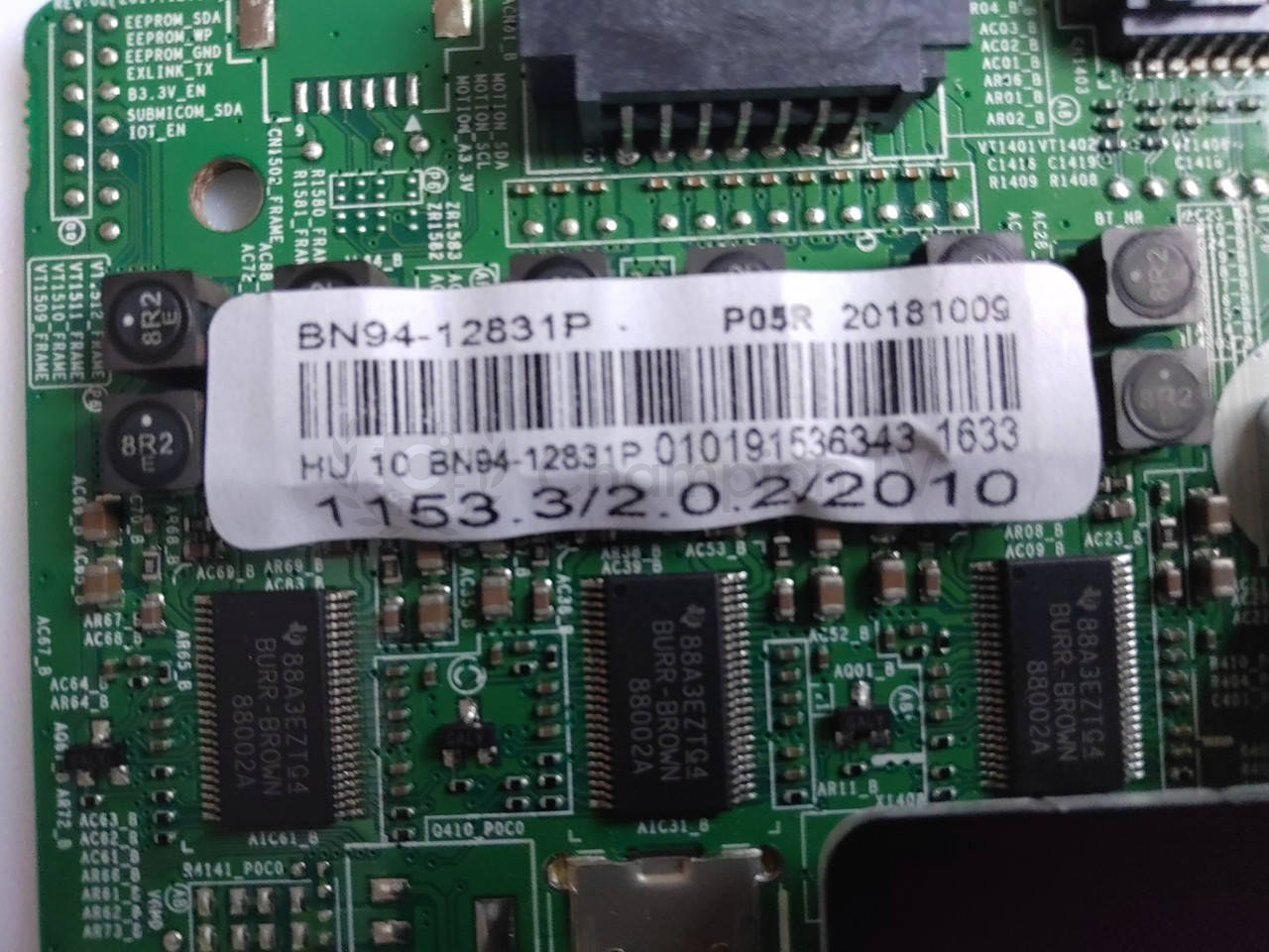 Системна плата Samsung QE55Q7FNAT BN41-02634B 55 дюйм QLED mainboard, нова