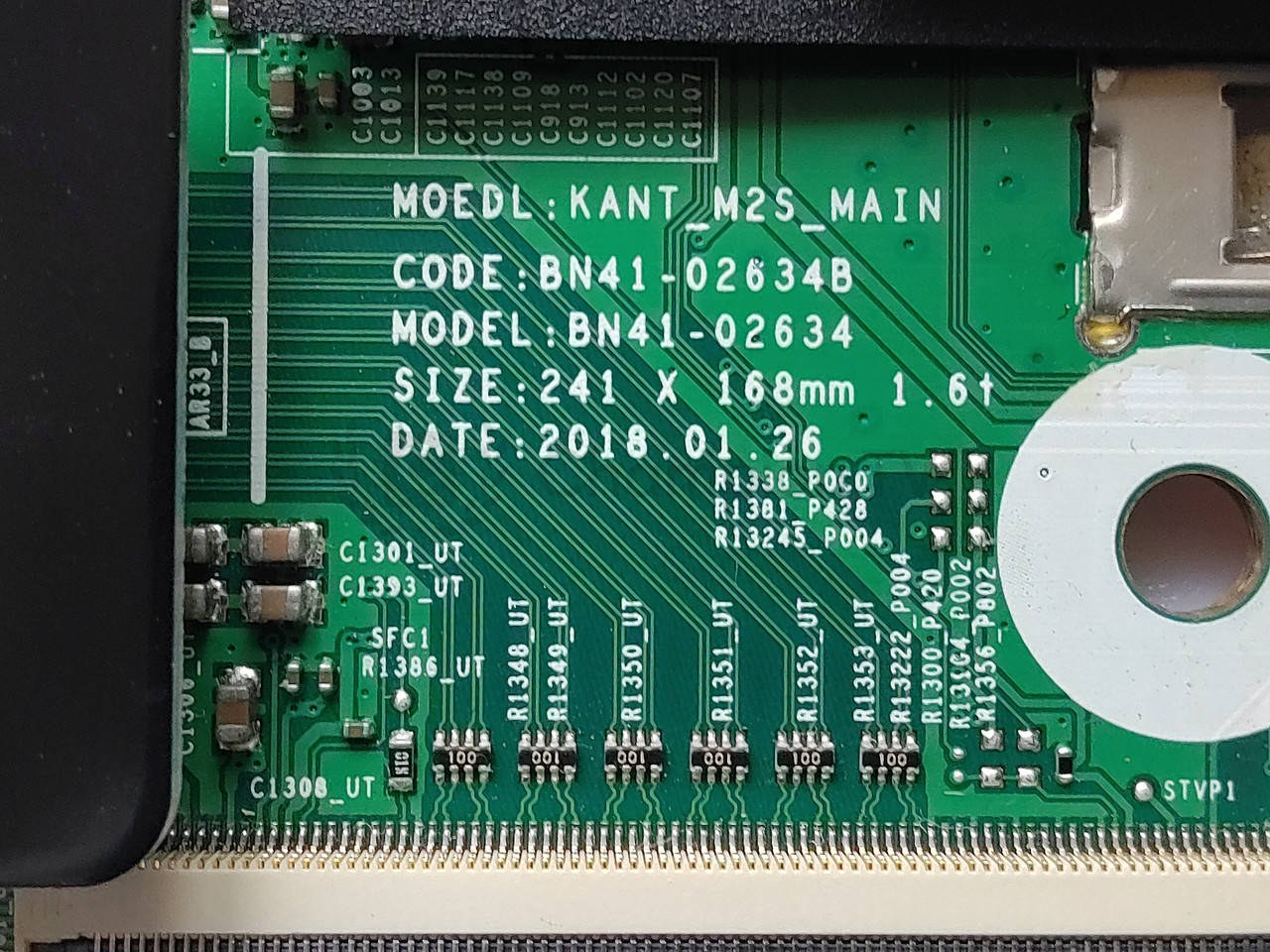 Системна плата Samsung QE55Q7FNAT BN41-02634B 55 дюйм QLED mainboard, нова