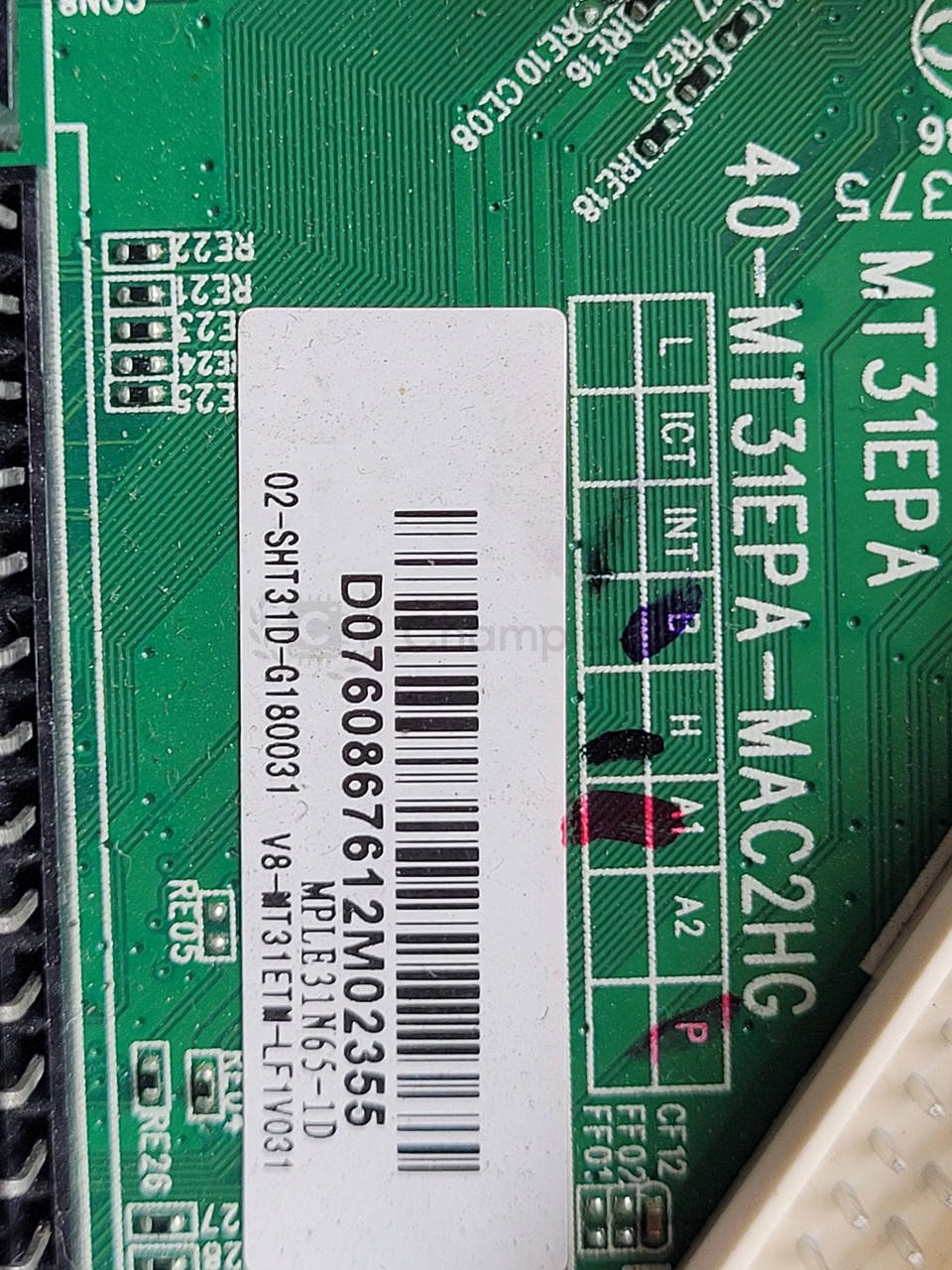Системна плата TCL F40B3803 40-MT31EPA-MAC2HG 40 дюйм mainboard, новий