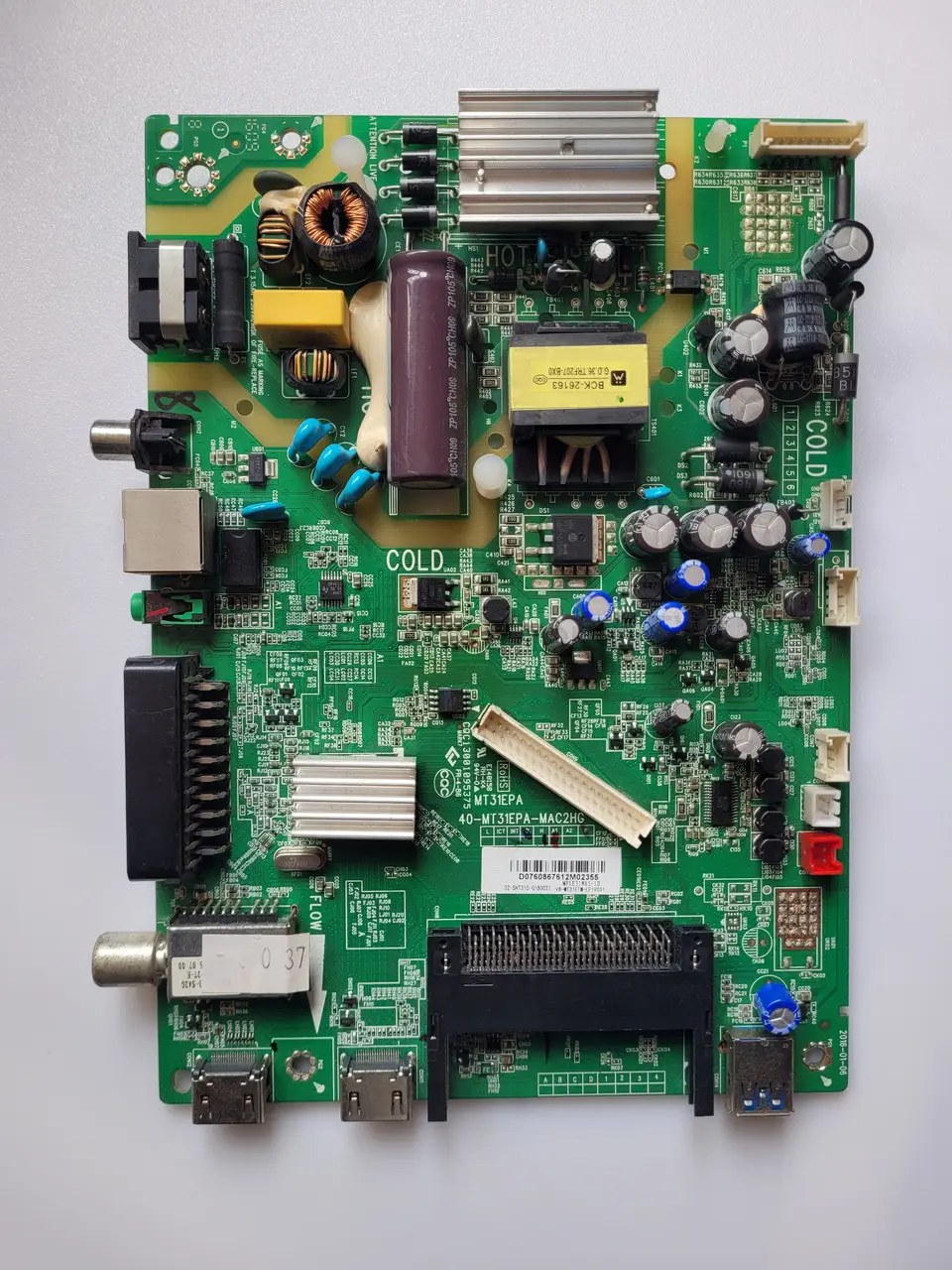 Системна плата TCL F40B3803 40-MT31EPA-MAC2HG 40 дюйм mainboard, новий