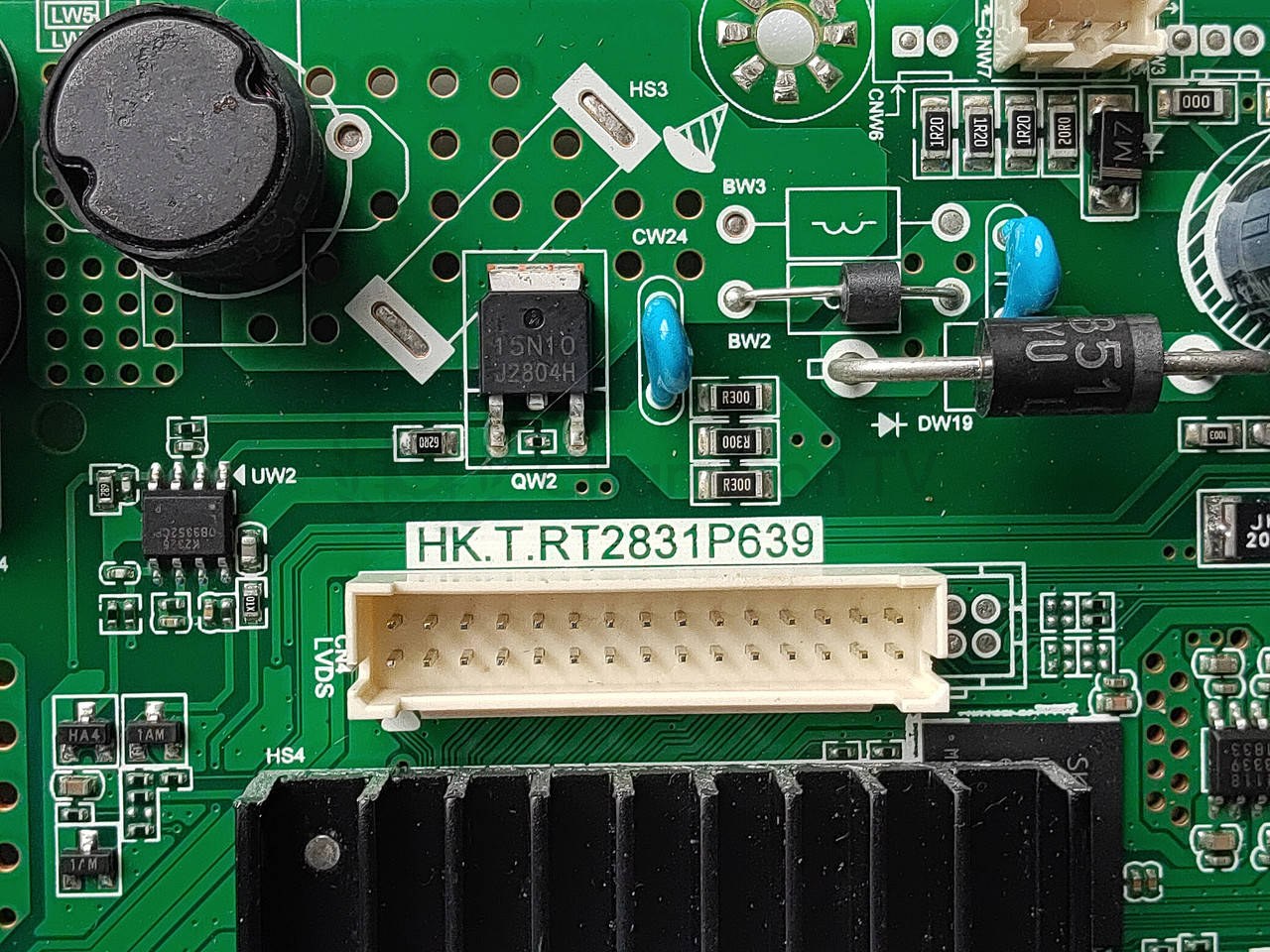 Системна плата Kivi 32FR55WU HK.T.RT2831P639 32 дюйм mainboard, новий