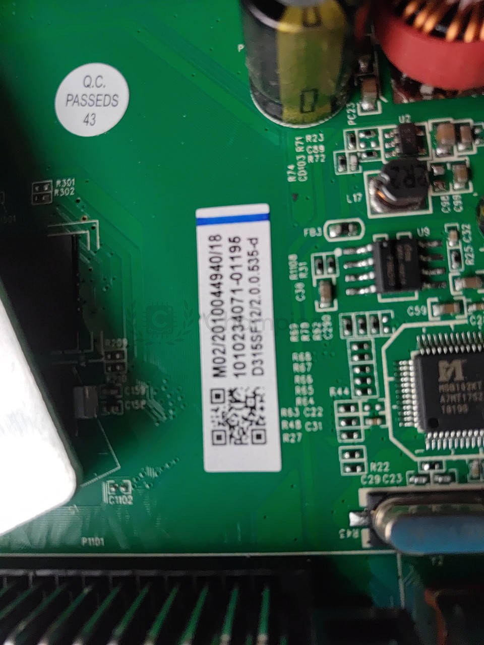Системна плата Kivi 32FR50WU MSA3481-ZC01-01 M02 mainboard, новий