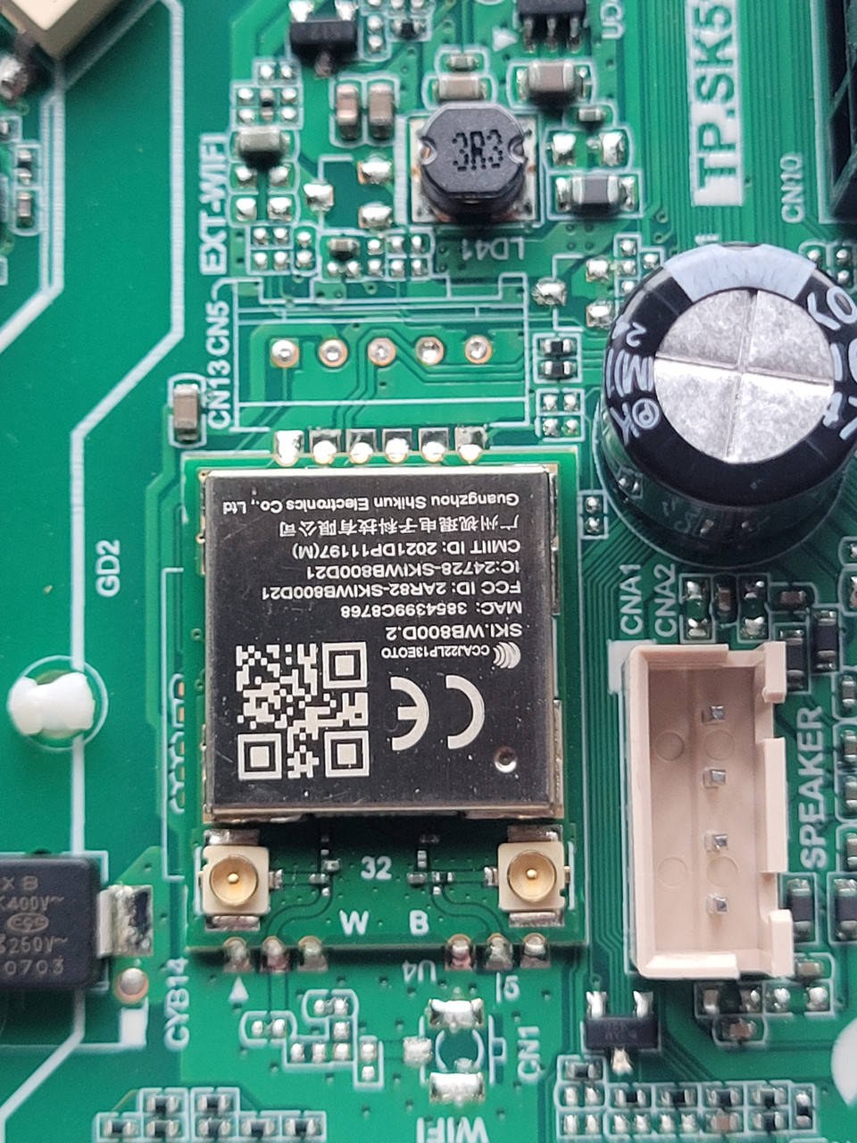Системна плата Samsung TP.SK516S.PB818 32" mainboard, новий