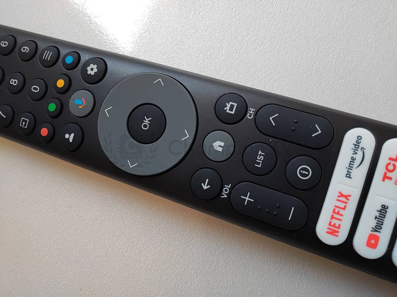 Пульт TCL RC833 GUB1 дистанційного керування для C645 / C745 / C845 / P745 / C655 Smart Google TV, нова оригінал