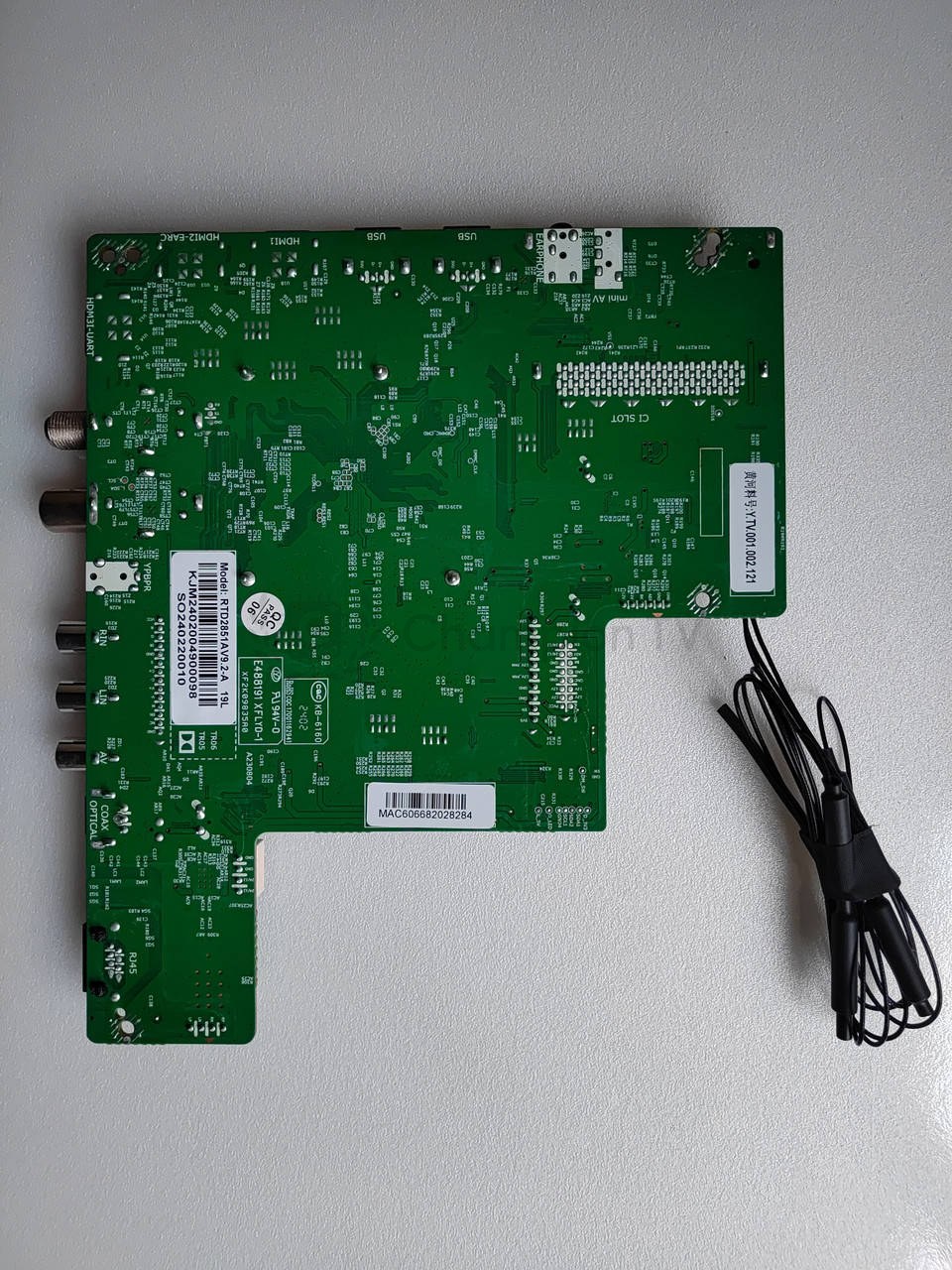 Системна плата 2E 65A77Q RTD2851AV9.2 65 дюйм mainboard, новий