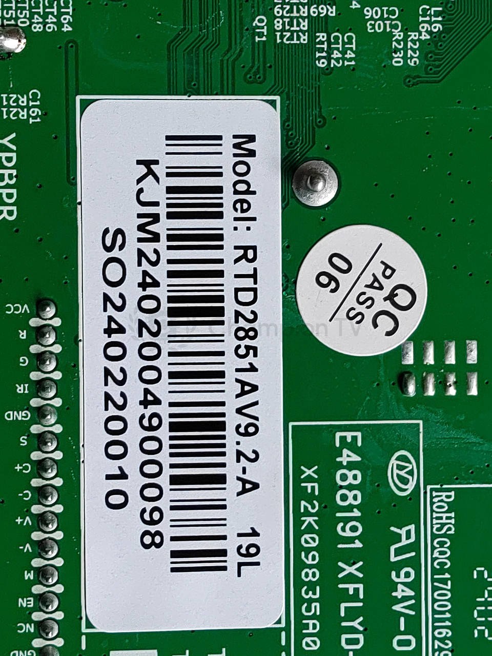 Системна плата 2E 65A77Q RTD2851AV9.2 65 дюйм mainboard, новий