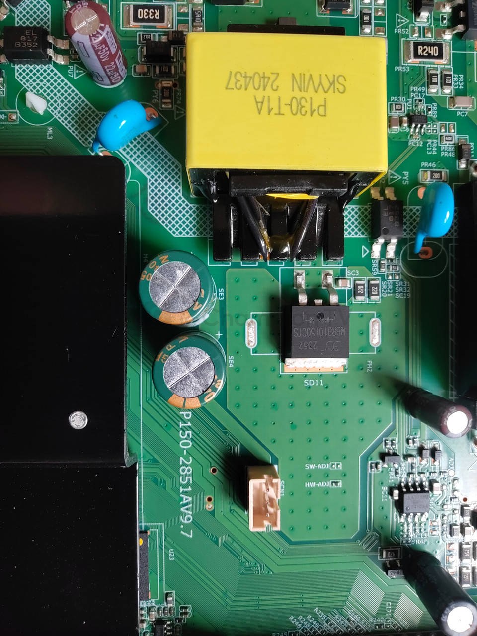 Системна плата 2E 43A07K HK.T.RT2843P639 43 дюйми mainboard, новий