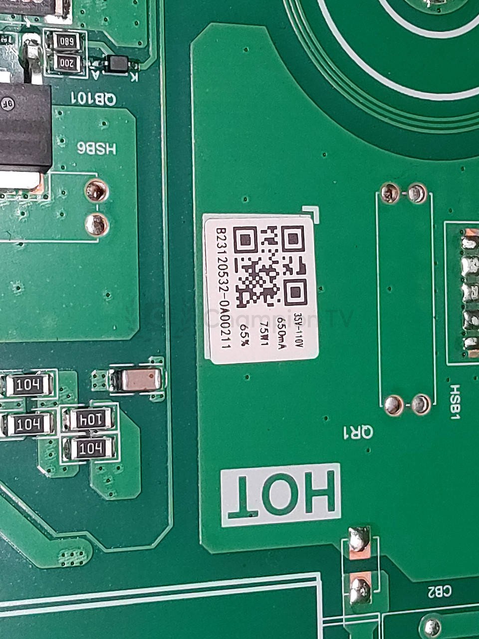 Системна плата Samsung CU8000 TP.T962D4.PC751 матриця 55 дюйм mainboard, Новий