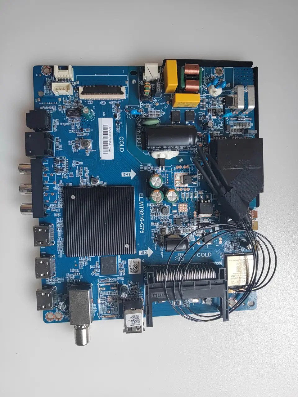 Системна плата Samsung EL.MT9216-G75 для UA56G00 Google TV 56 дюйм, новий mainboard