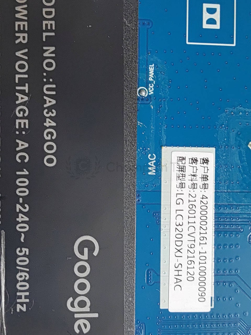 Системна плата Samsung UA34G00 EL.MT9216-G75 34 дюйм Google TV mainboard, новий