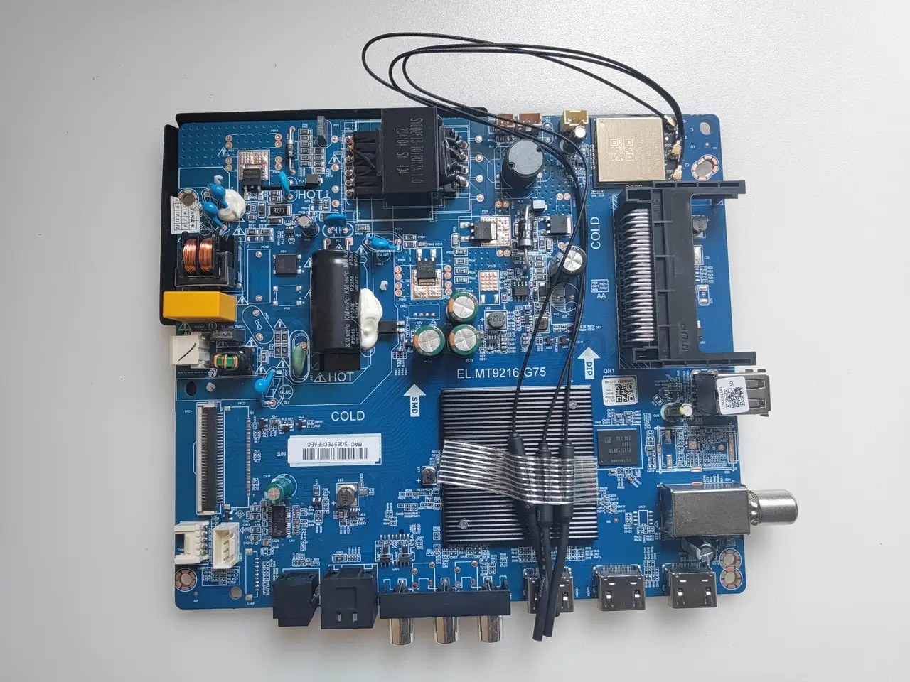 Системна плата Samsung UA34G00 EL.MT9216-G75 34 дюйм Google TV mainboard, новий