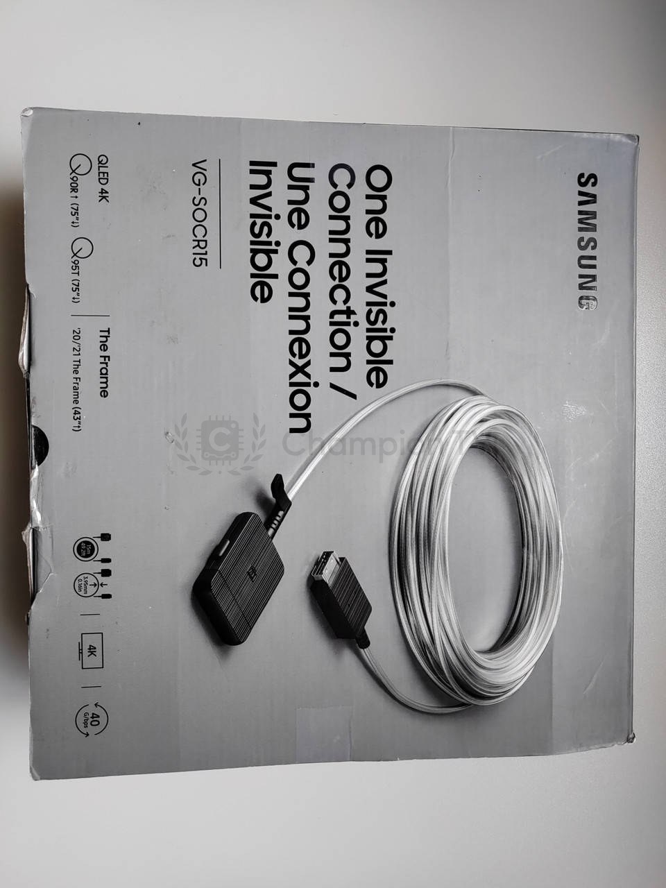Кабель One Invisible Connection Samsung VG-SOCR15 для Q90R, Q95T, The Frame LS (15 м), б/в