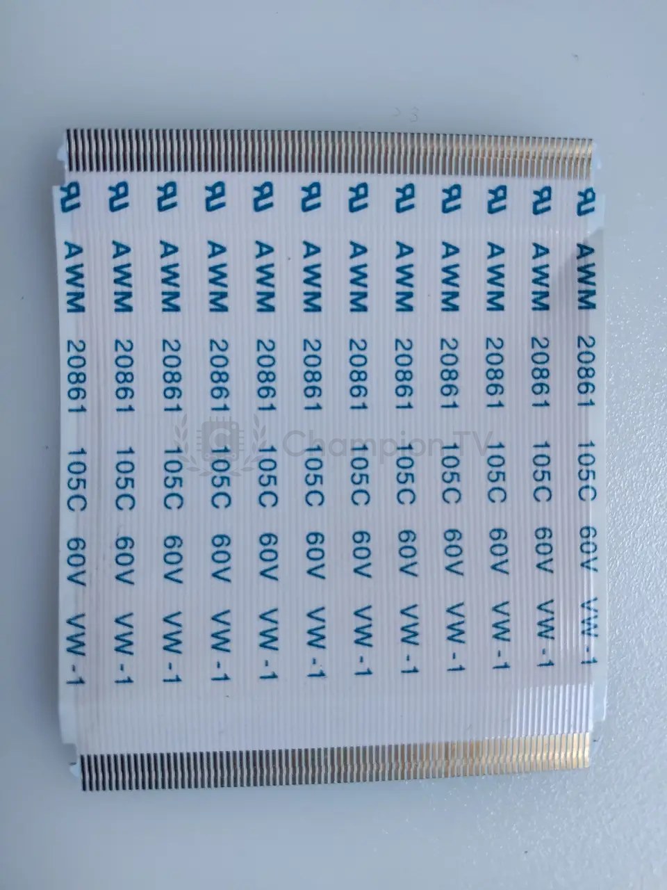 Шлейф LVDS AWM 20861 2-pin для LG, Vizio, TCL (50×40 мм) кабель матриці, новий