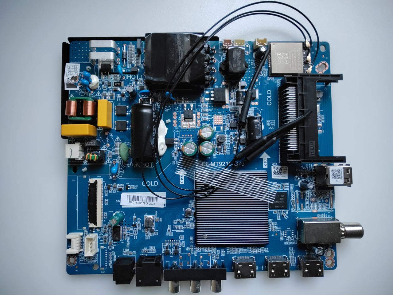 Системна плата Samsung EL.MT9216-G75 для UA56G00 Google TV 56 дюйм, новий mainboard