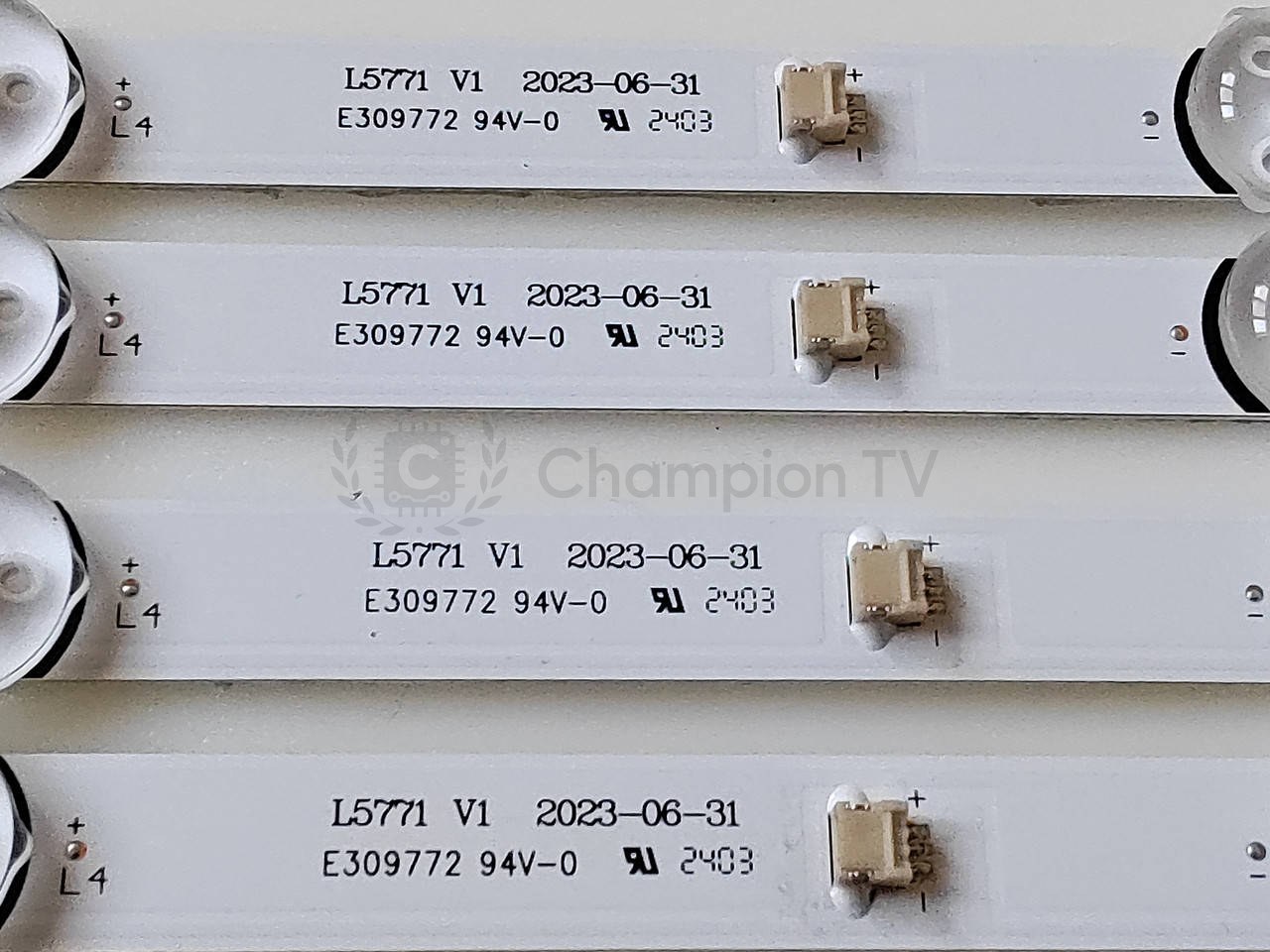 Hisense LED-підсвітка E309772 L5771 V1 комплект 4 шт (підсвічування), новий