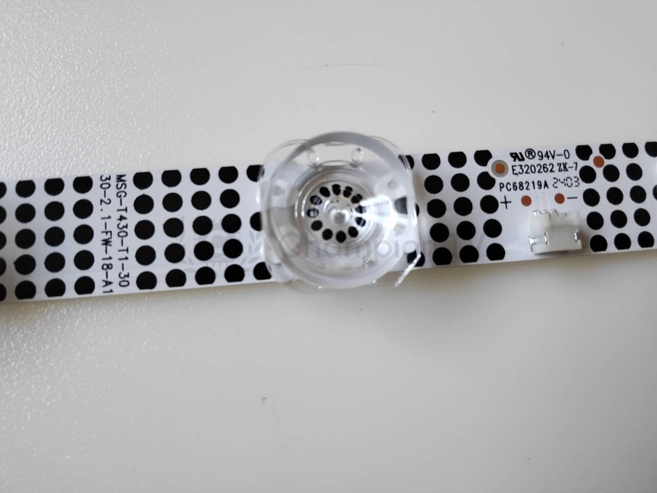 Samsung LED-підсвітка 1 планка MSG T430-T1-30 E320262 43" (подсветка), нова