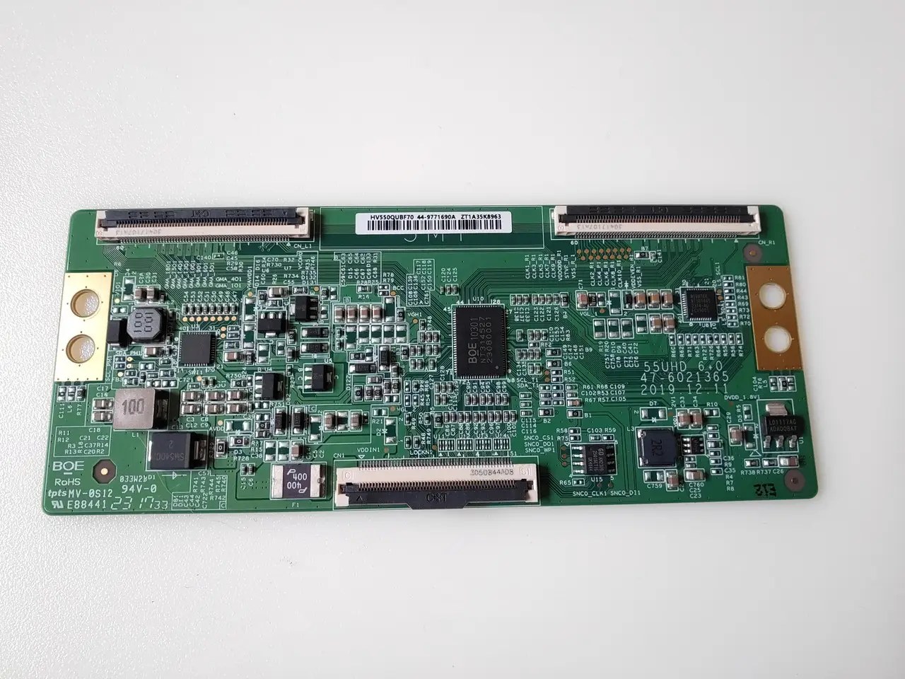 T-con тикон BOE 47-6021365 HV550QUBF70 55" для Philips 55PUF7065 / Toshiba 55UK3C63DB плата матриці, нова