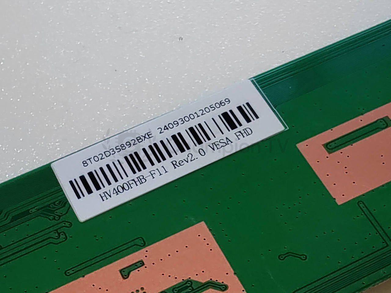 T-con тикон Dijitsu DCBHM-C168A HV400FHB-F11 40 дюйм плата матриці, новий