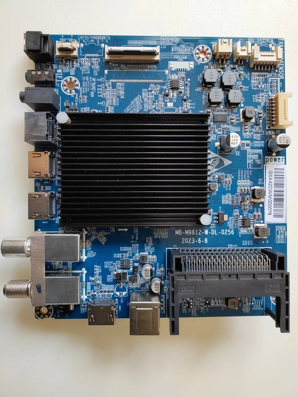 Системна плата телевізора Ergo 75GUS8500 MB-M9612-W-DL-0256