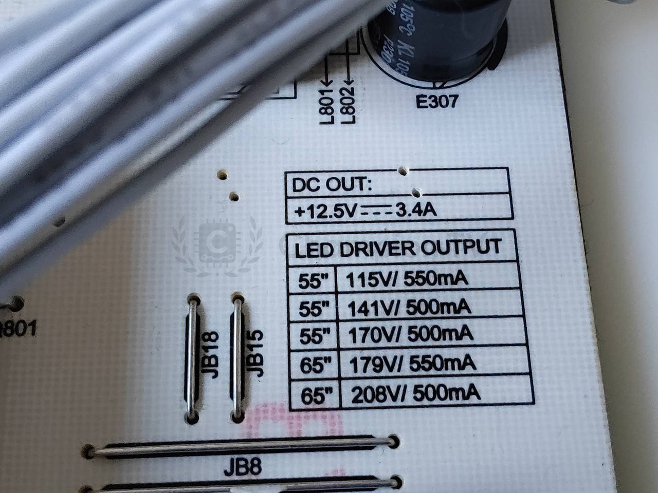 Блок живлення Grundig PW.A130W2.623 55VCE223 130W PSU LED-драйвер, новий