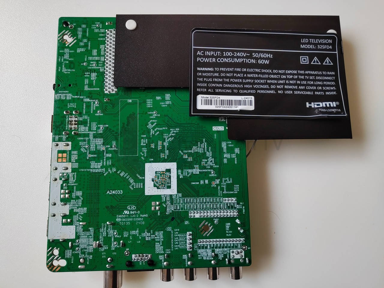 Системна плата Samsung 32SFD4 S.T.CS2352P639 L-24015 mainboard, новий