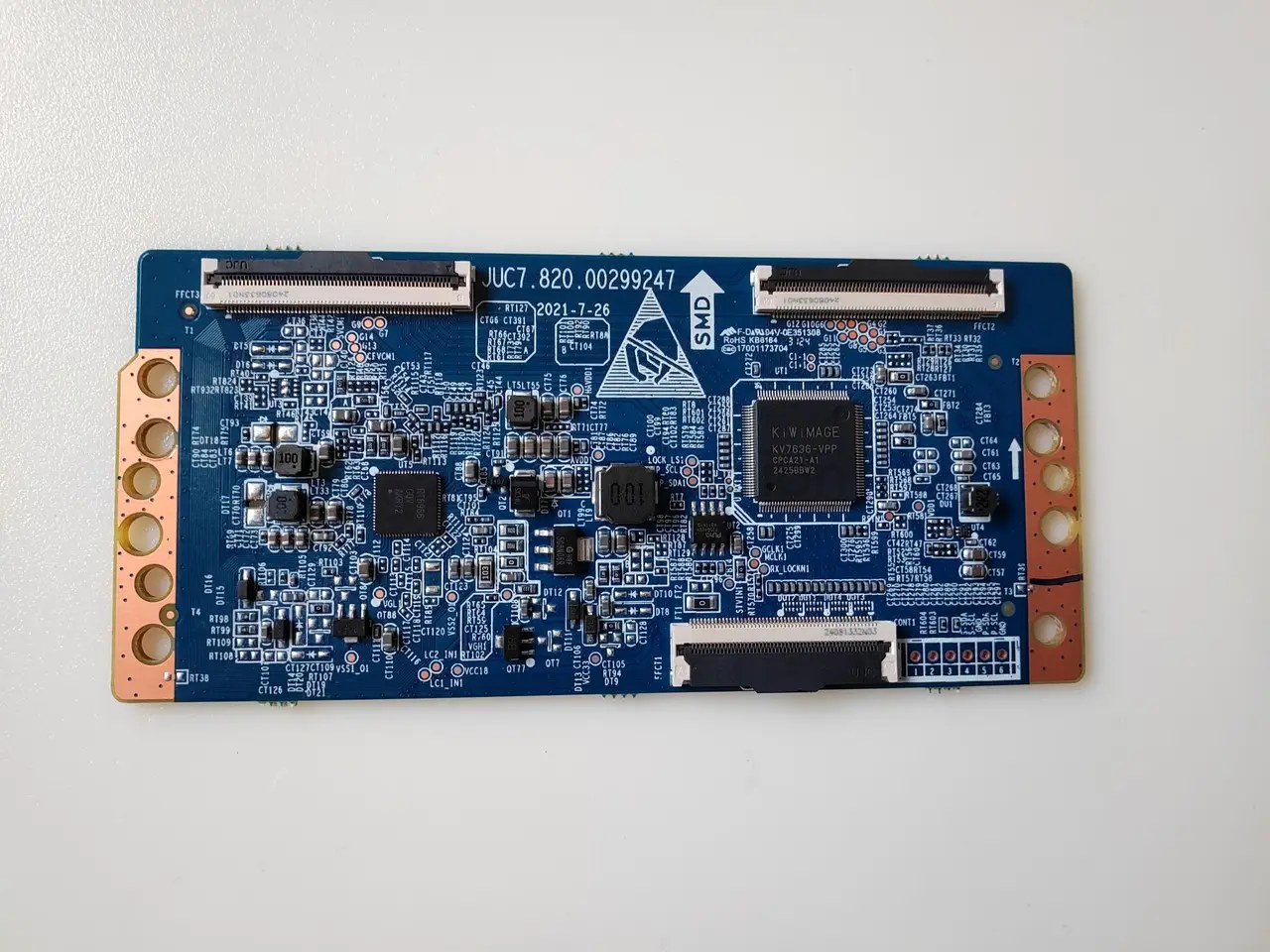 T-con тикон RCA/Westinghouse JUC7.820.00299247 для 55 дюймів плата матриці, вживана