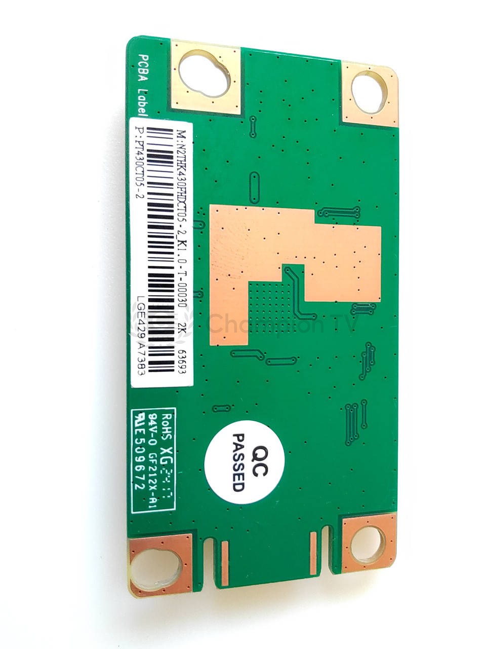 T-con тикон HKC N2THK430FHDCT05-2 для 43 дюймових телевізорів (1920x1080), новий