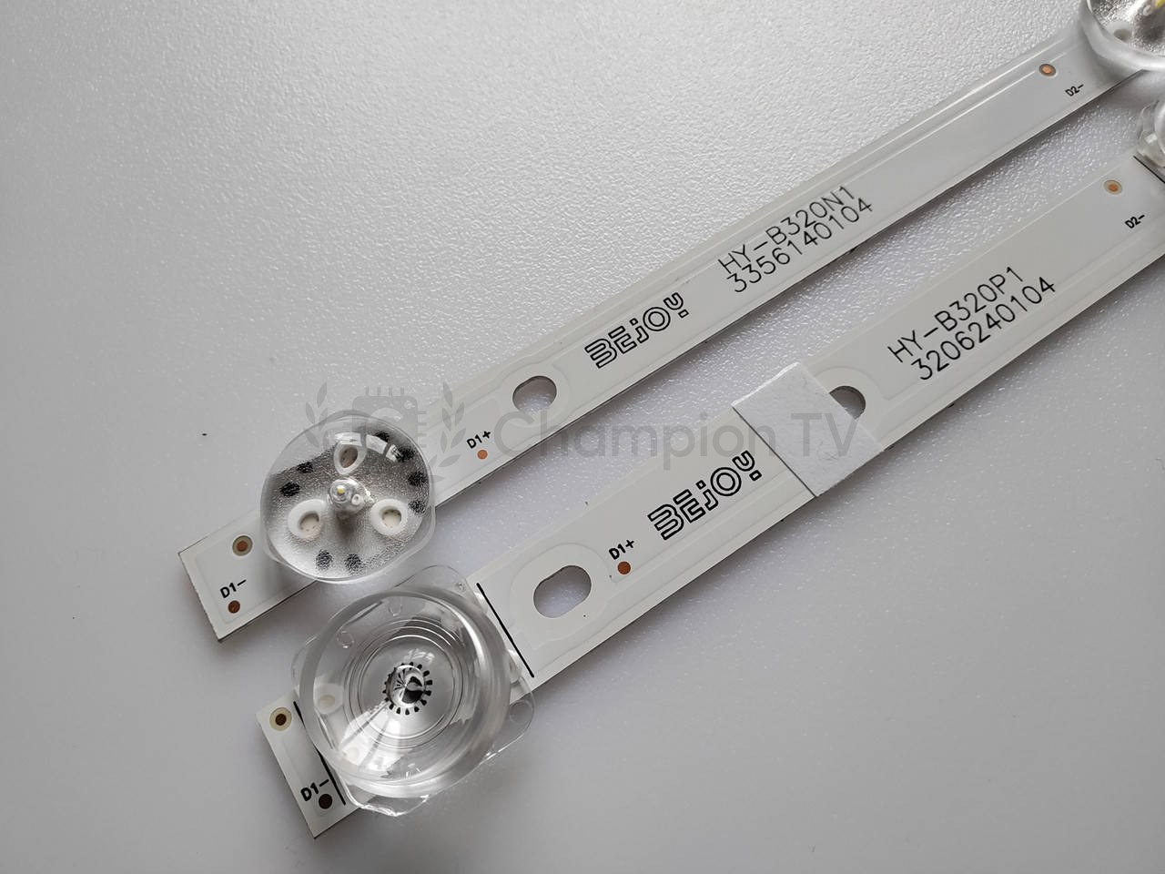 Samsung LED-підсвітка комплект 2 шт HY-B320N1 3356140104 / HY-B320P1 3206240104 32 дюйм для телевізорів, новий