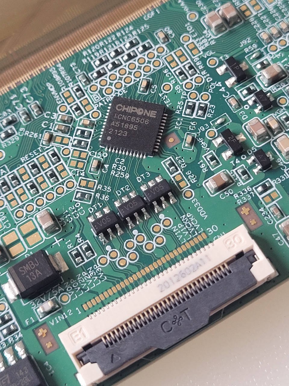 T-con тикон CHOT CV320H2-F01 для TCL Insignia Thomson 32 дюйм mainboard, новий