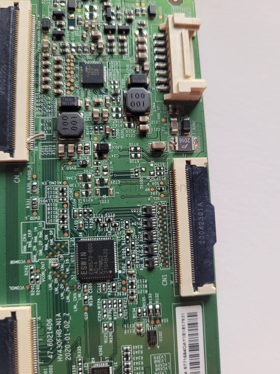 T-con тикон Samsung HV430FHBN1A для UN43J5200 UN43J5202 UN43M5300 (43 дюйм) плата матриці, перевірена
