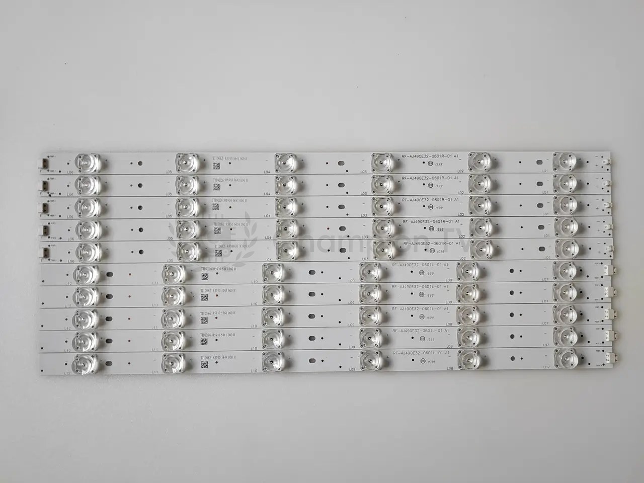 Sharp LED-підсвітка комплект 10 планок RF-AJ490E32-0601R-01/0601L-01 49 дюйм для телевізорів, новий