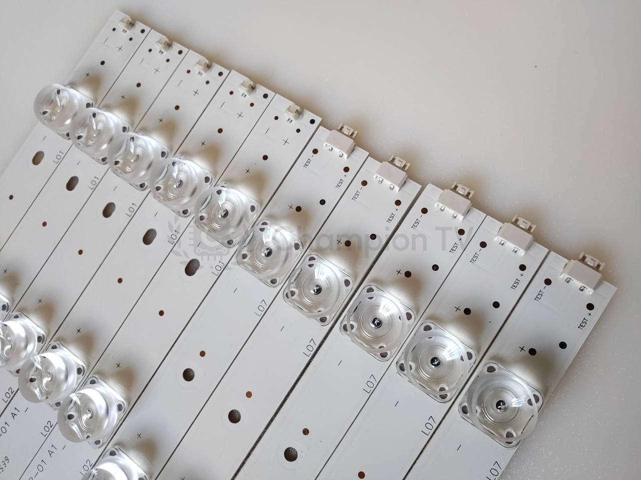 Sharp LED-підсвітка комплект 10 планок RF-AJ490E32-0601R-01/0601L-01 49 дюйм для телевізорів, новий
