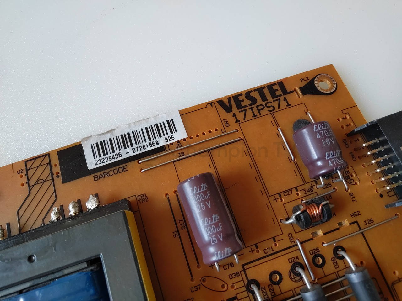 Блок живлення VESTEL 17IPS71 23208435 48"-50" PSU, новий