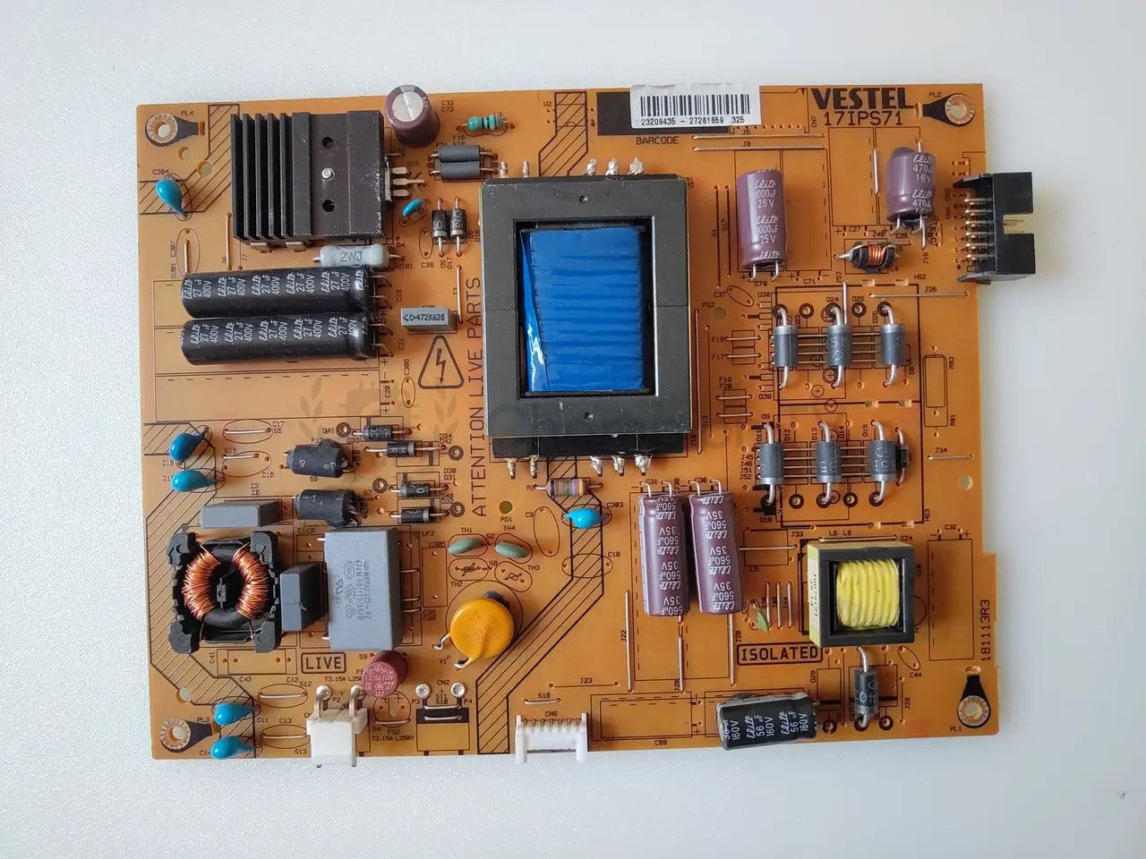 Блок живлення VESTEL 17IPS71 23208435 48"-50" PSU, новий