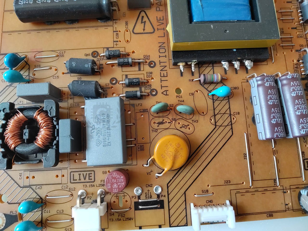 Блок живлення VESTEL 17IPS71 23208435 48"-50" PSU, новий