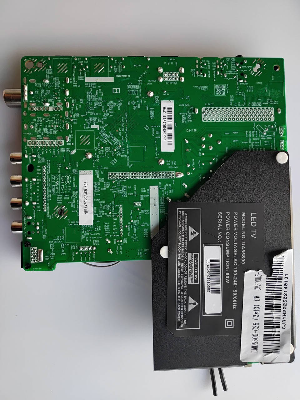 Системна плата Samsung TP.SK516S.PB802 для UA55S00 55 дюйм, новий