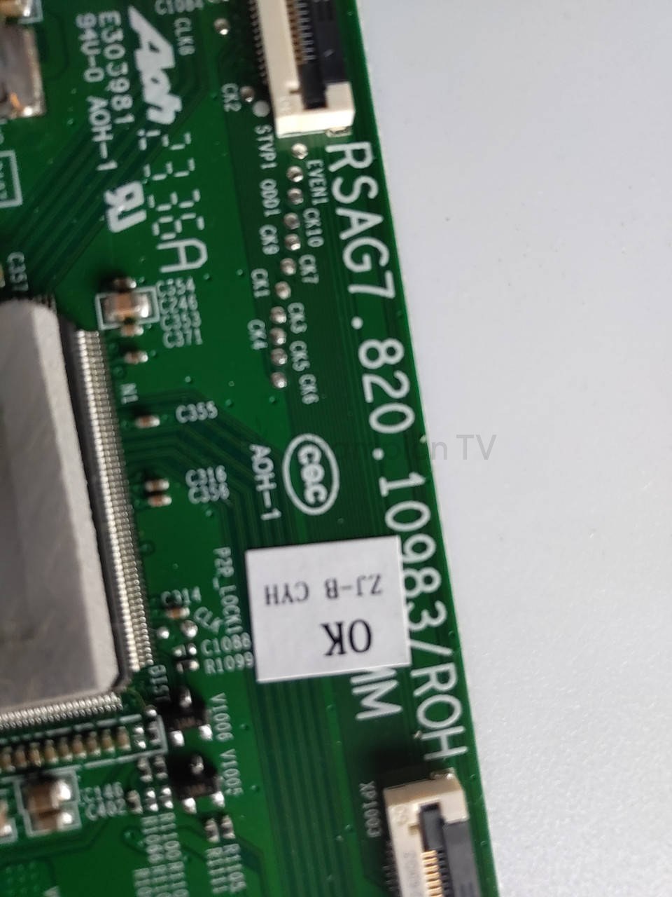 T-con тикон Hisense RSAG7.820.10083/ROH для 55E7KQ (55 дюйм) плата матриці, новий