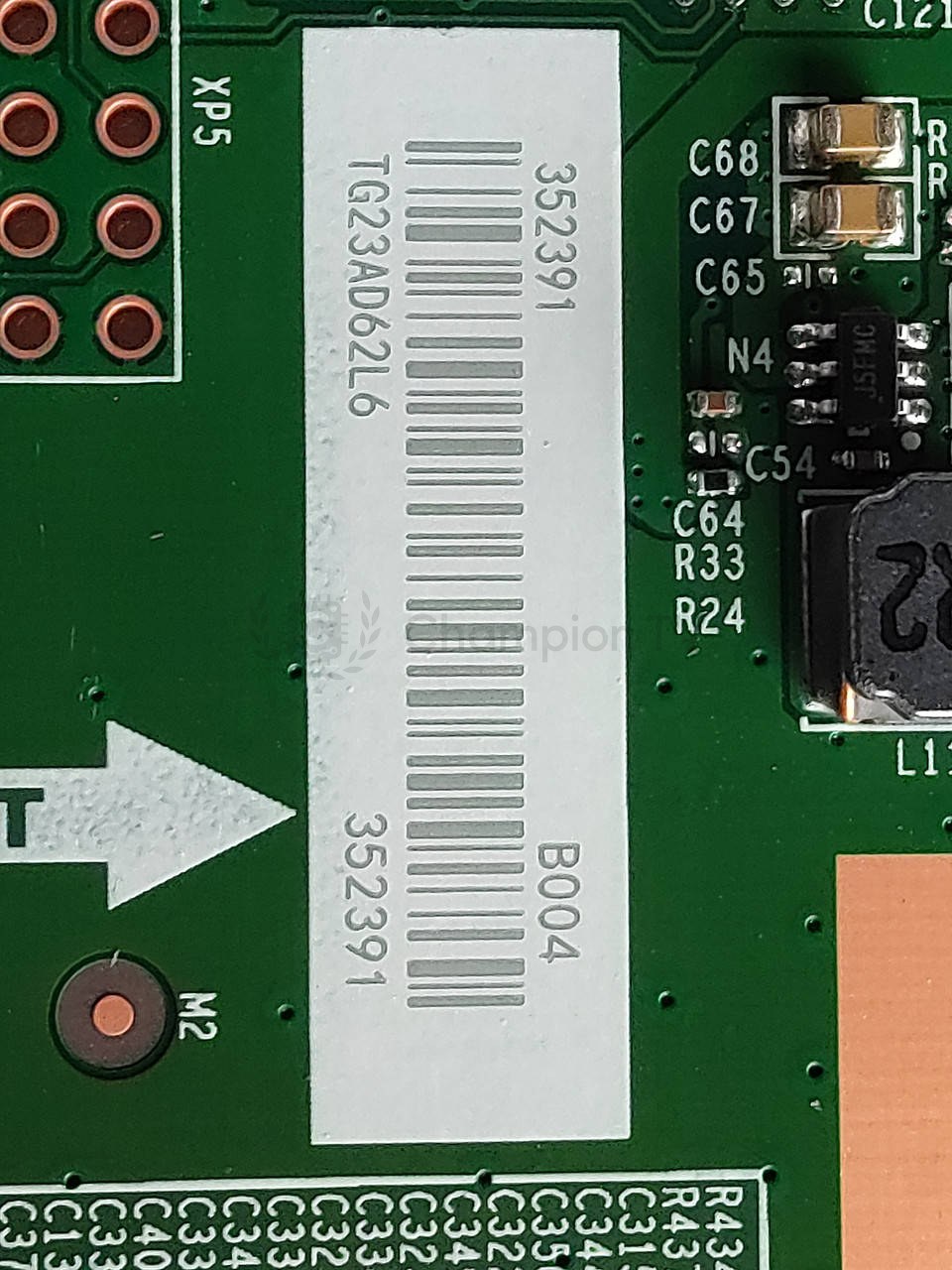 T-con тикон Hisense RSAG7.820.10083/ROH для 55E7KQ (55 дюйм) плата матриці, новий