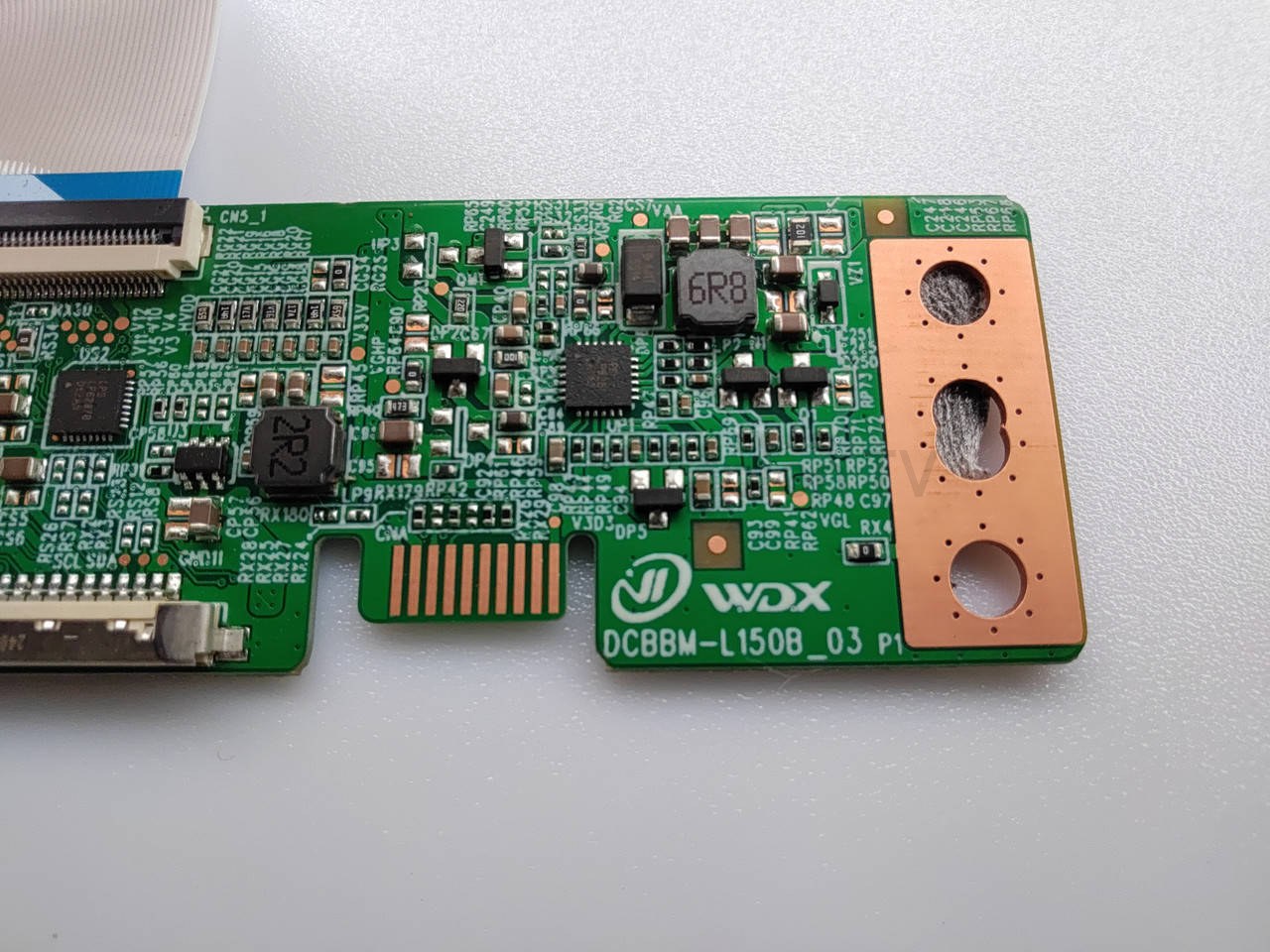 T-con тикон WDX DCBBM-L150B_03 для LG 32" 1366x768 LC320DXJ-SHAC з кабелем LVDS 8T01D26161LGD, новий