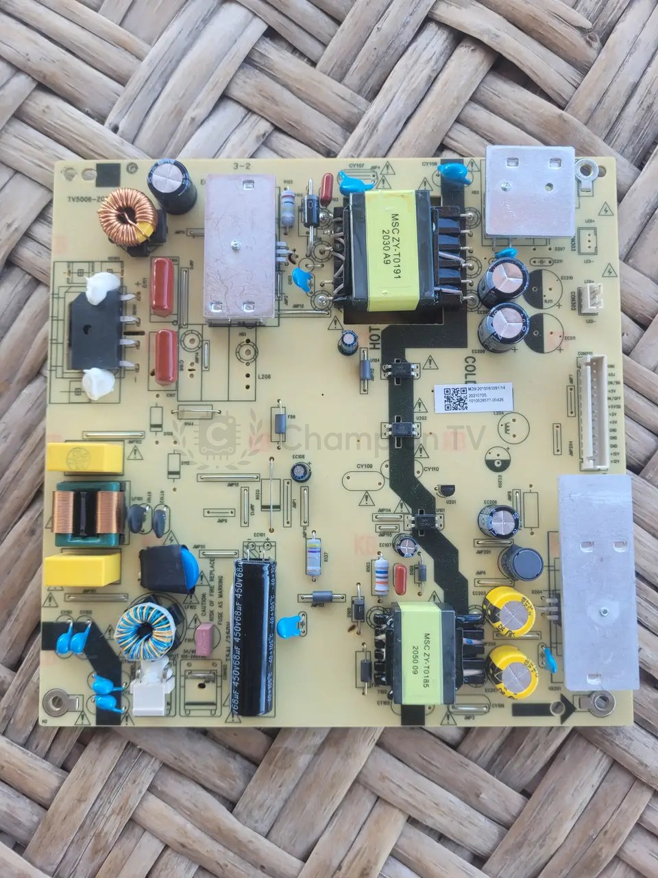 Блок живлення Kivi TV5006-ZC02-02 M39 PSU плата живлення, новий