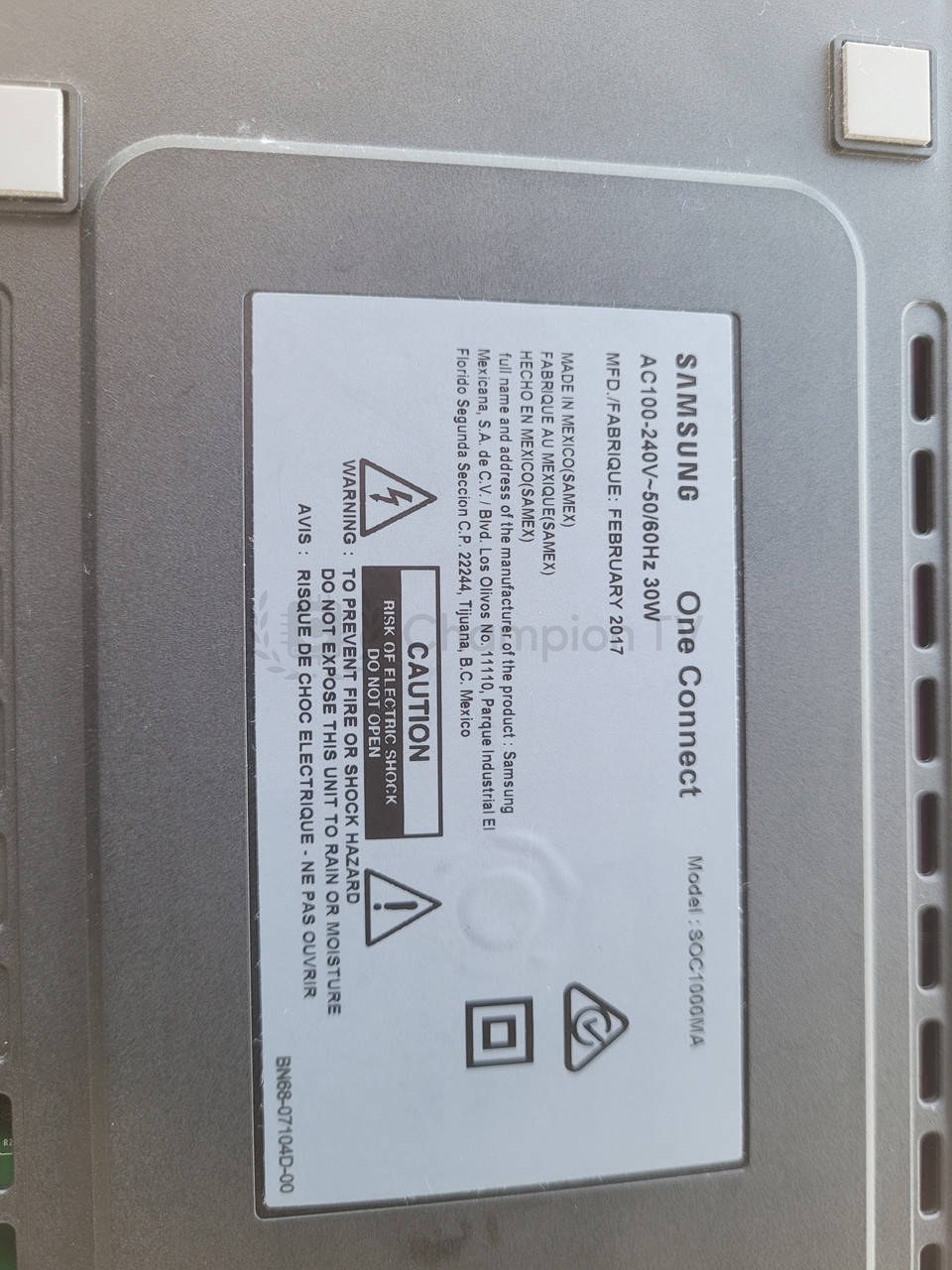 Системна плата Samsung BN91-18954J SOC1000MA One Connect для QN65Q7FAMFXZA (65"), б/у