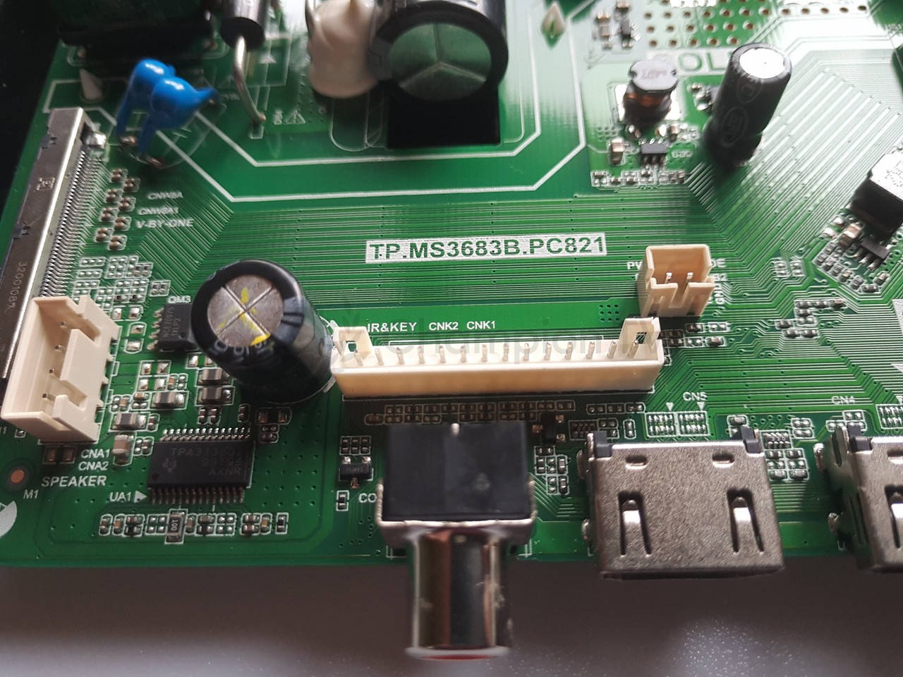 Системна плата VINGA L50UHD22B TP.MS3683B.PC821 50 дюйм mainboard, новий