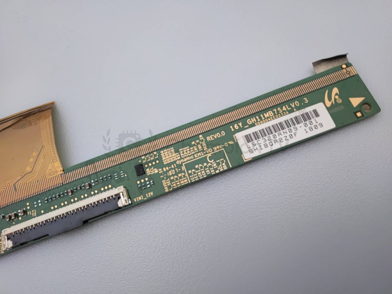 T-con тикон Samsung GH11MB7S4LV0.3 LSC320AN09 для Sanyo FW32D08F (32 дюйм) плата матриці, б/в
