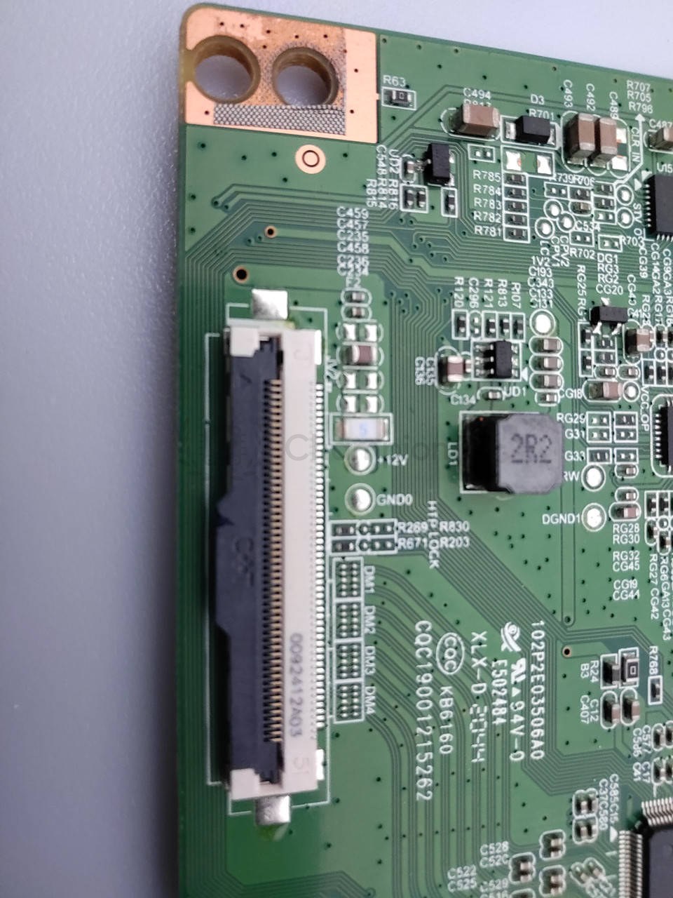 T-con тикон CCPD_80PIN_GOA_UHD_MU v1.3 для 50-58 дюйм 4K TV матриці плата
