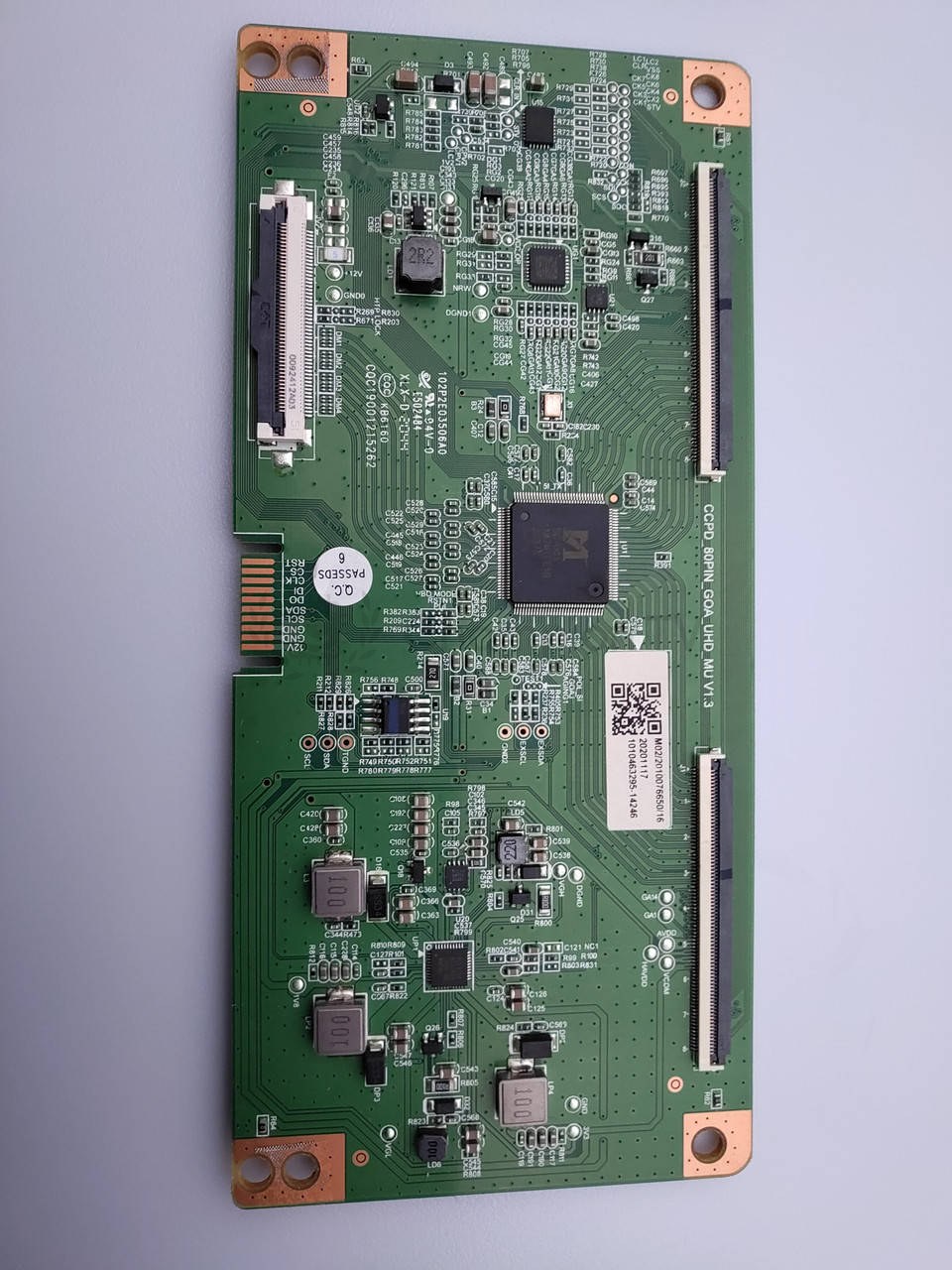 T-con тикон CCPD_80PIN_GOA_UHD_MU v1.3 для 50-58 дюйм 4K TV матриці плата
